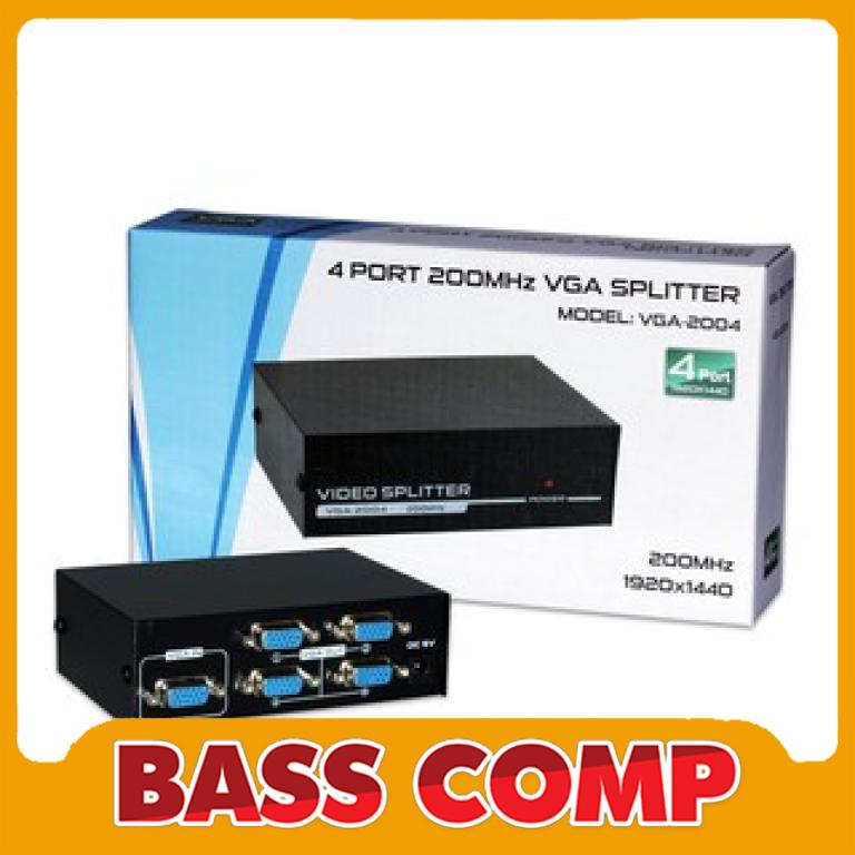 VGA SPLITTER 1 KE 4 + ADAPTOR 150MHZ #2