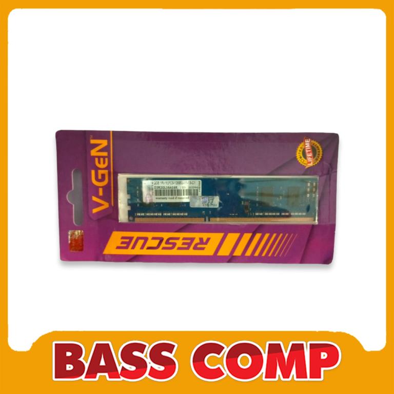 VGEN LONGDIM DDR3 2GB PC12800/1600MHZ RESCUE #2