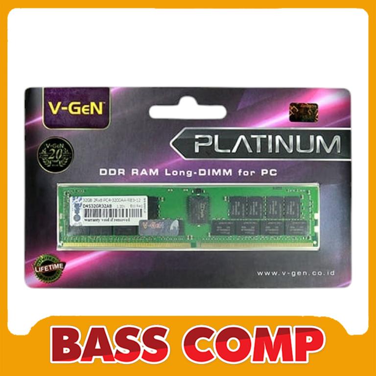 VGEN LONGDIM PLATINUM DDR4 32GB PC-25600 / 3200MHZ #1