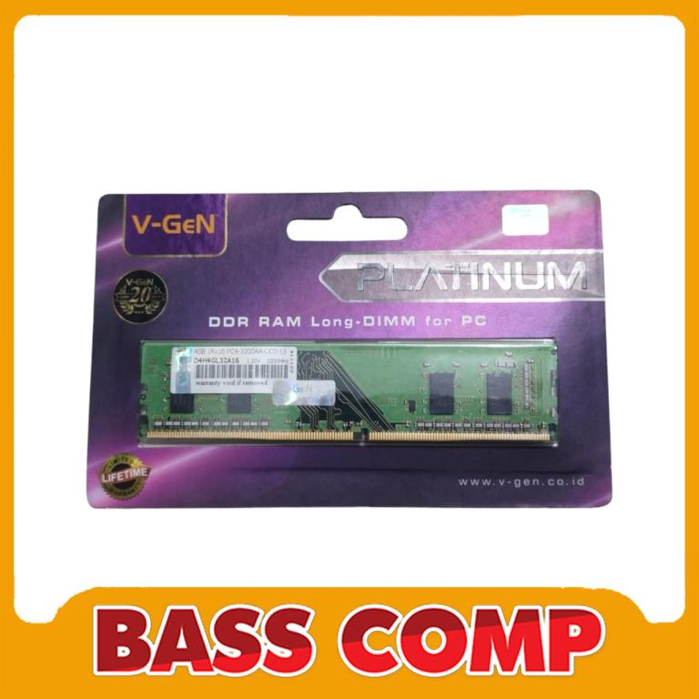 VGEN LONGDIM PLATINUM DDR4 4GB PC-25600 / 3200MHZ #2