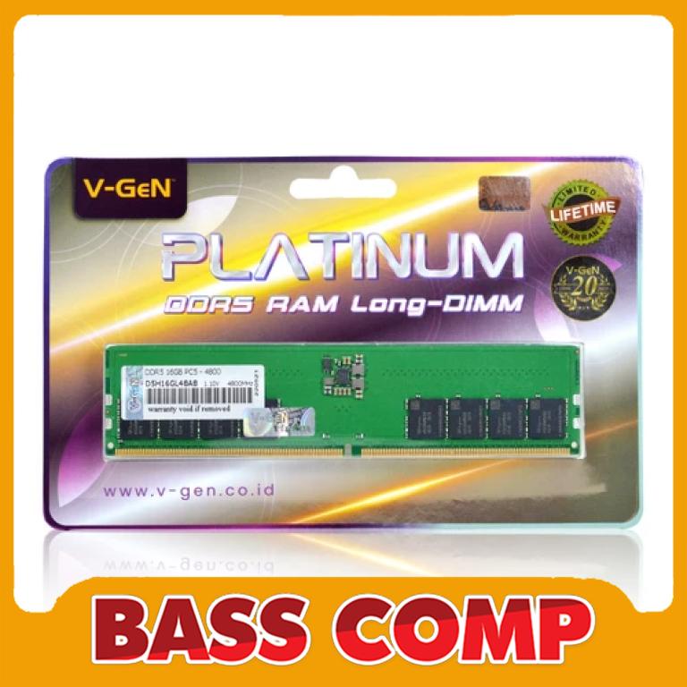 VGEN LONGDIM PLATINUM DDR5 16GB PC38400 / 4800MHZ #1
