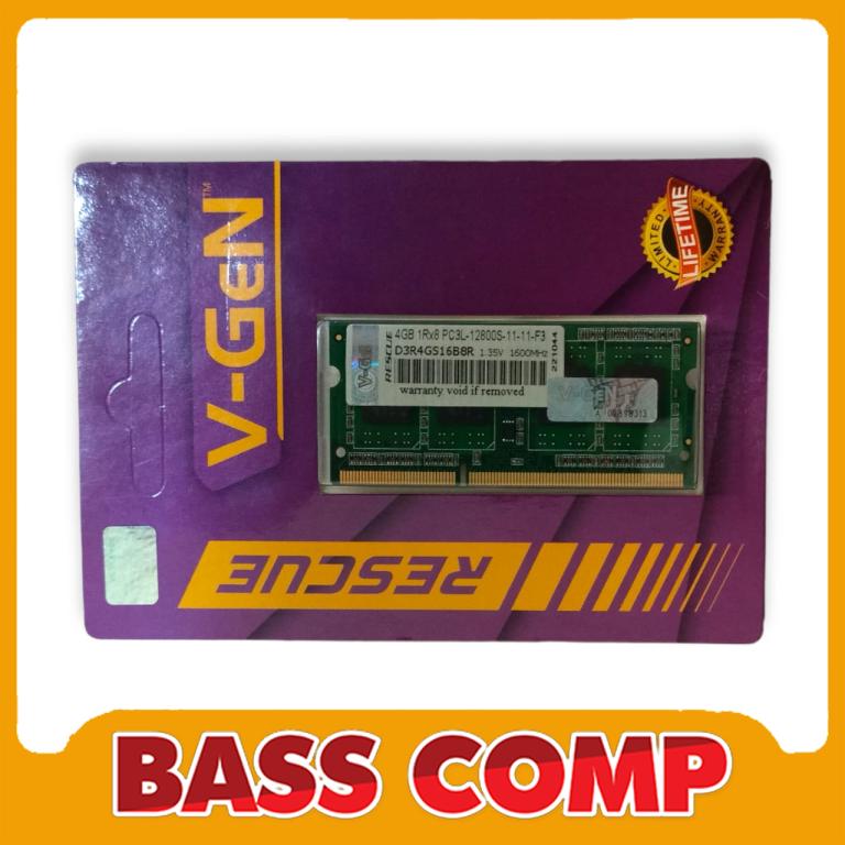 VGEN SODIM RESCUE DDR3L 4GB PC12800/1600MHZ #2
