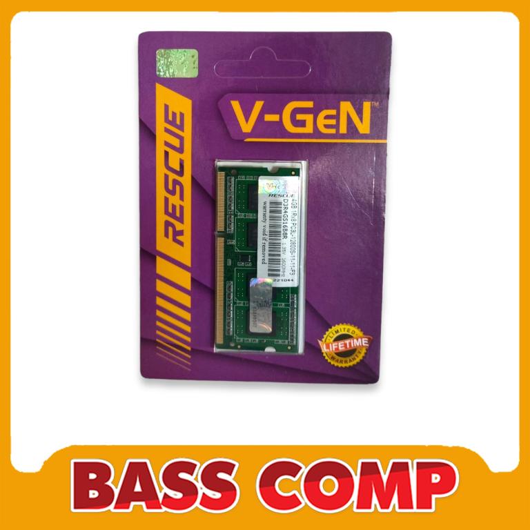 VGEN SODIM RESCUE DDR3L 4GB PC12800/1600MHZ #4