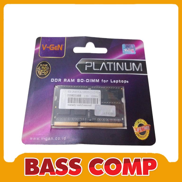 VGEN SODIM PLATINUM DDR3L 8GB PC10600/1333MHZ #1