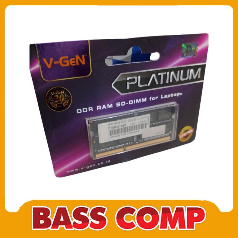 VGEN SODIM PLATINUM DDR3L 8GB PC10600/1333MHZ #2