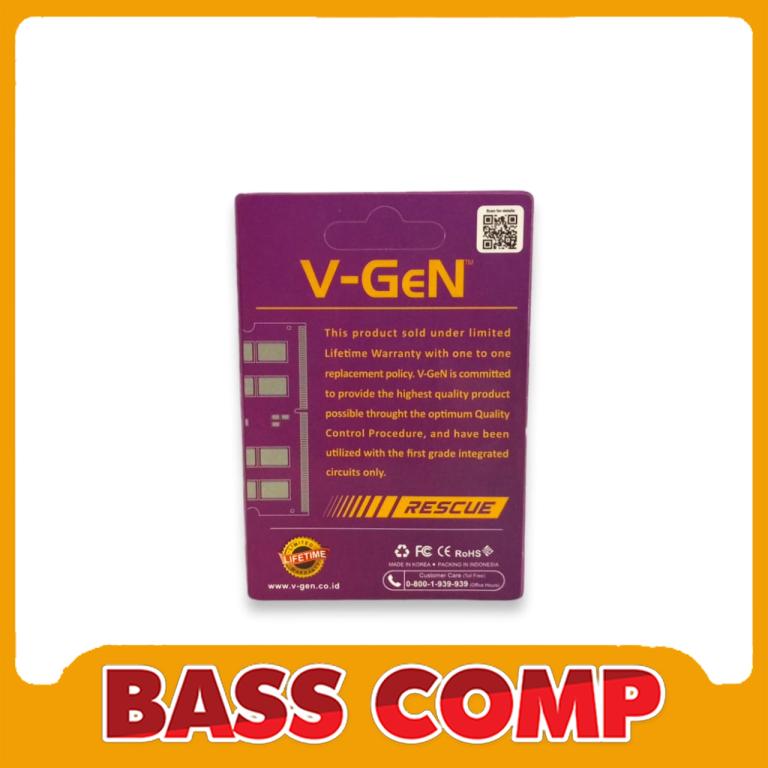 VGEN SODIM RESCUE DDR3L 8GB PC12800/1600MHZ #2