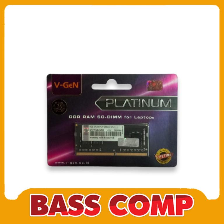 VGEN SODIM PLATINUM DDR4 4GB PC21300/2666MHZ #1