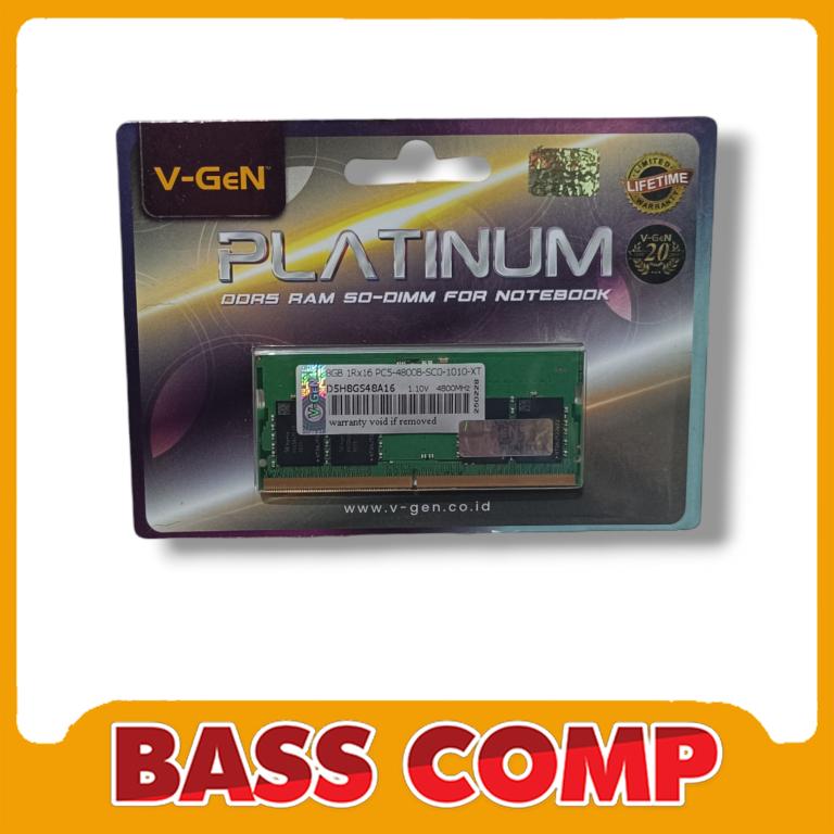 VGEN SODIM PLATINUM DDR5 8GB PC38400/4800MHZ #2