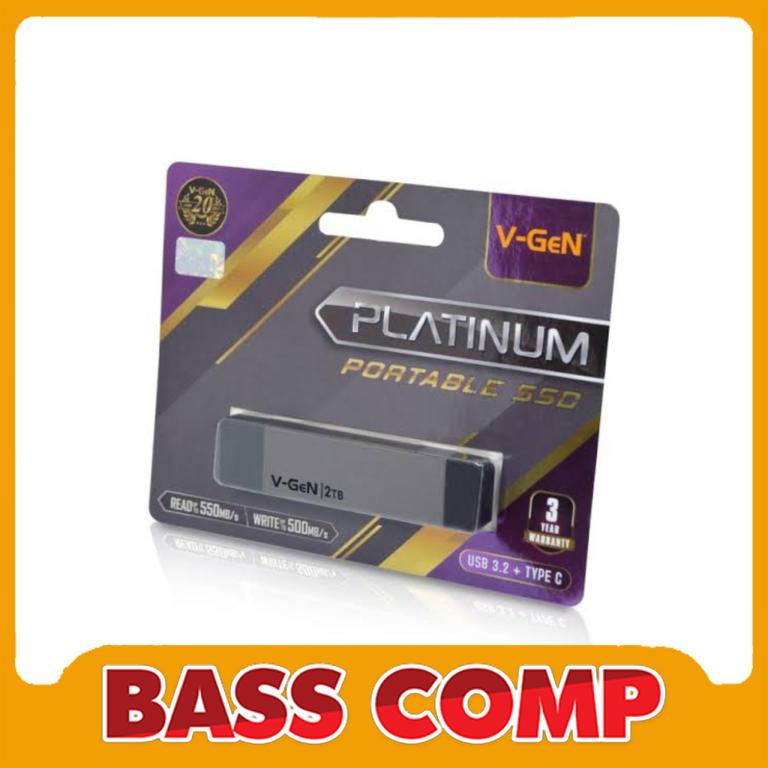VGEN SSD 2TB PLATINUM PORTABLE EXT #1
