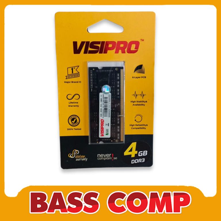 VISIPRO DDR3 4GB SODIM PC12800 #5