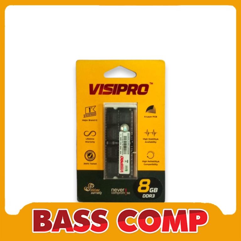 VISIPRO DDR3 8GB PC 12800 SODIM #1